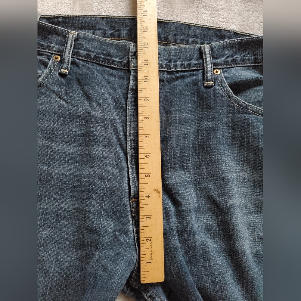 Levis 569 Jeans Mens 40x32 Relaxed Loose Fit Blue Denim - Picture 12 of 14